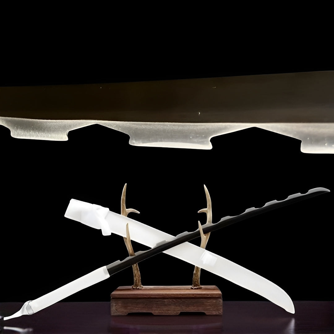 Katana Inosuke (Demon Slayer) - vista principale su supporto