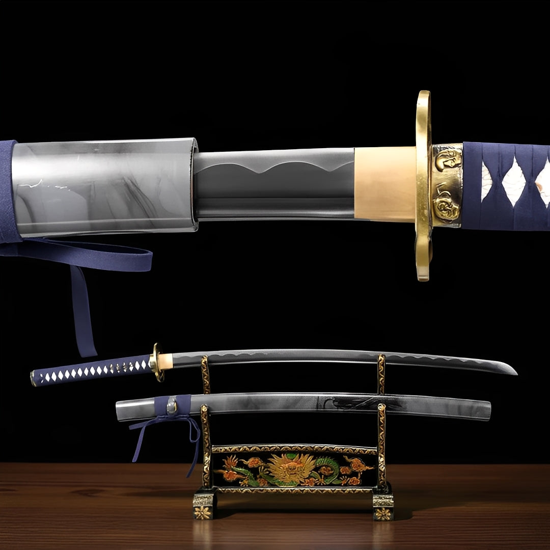 Katana Arashi no Kiri - vista principale su supporto
