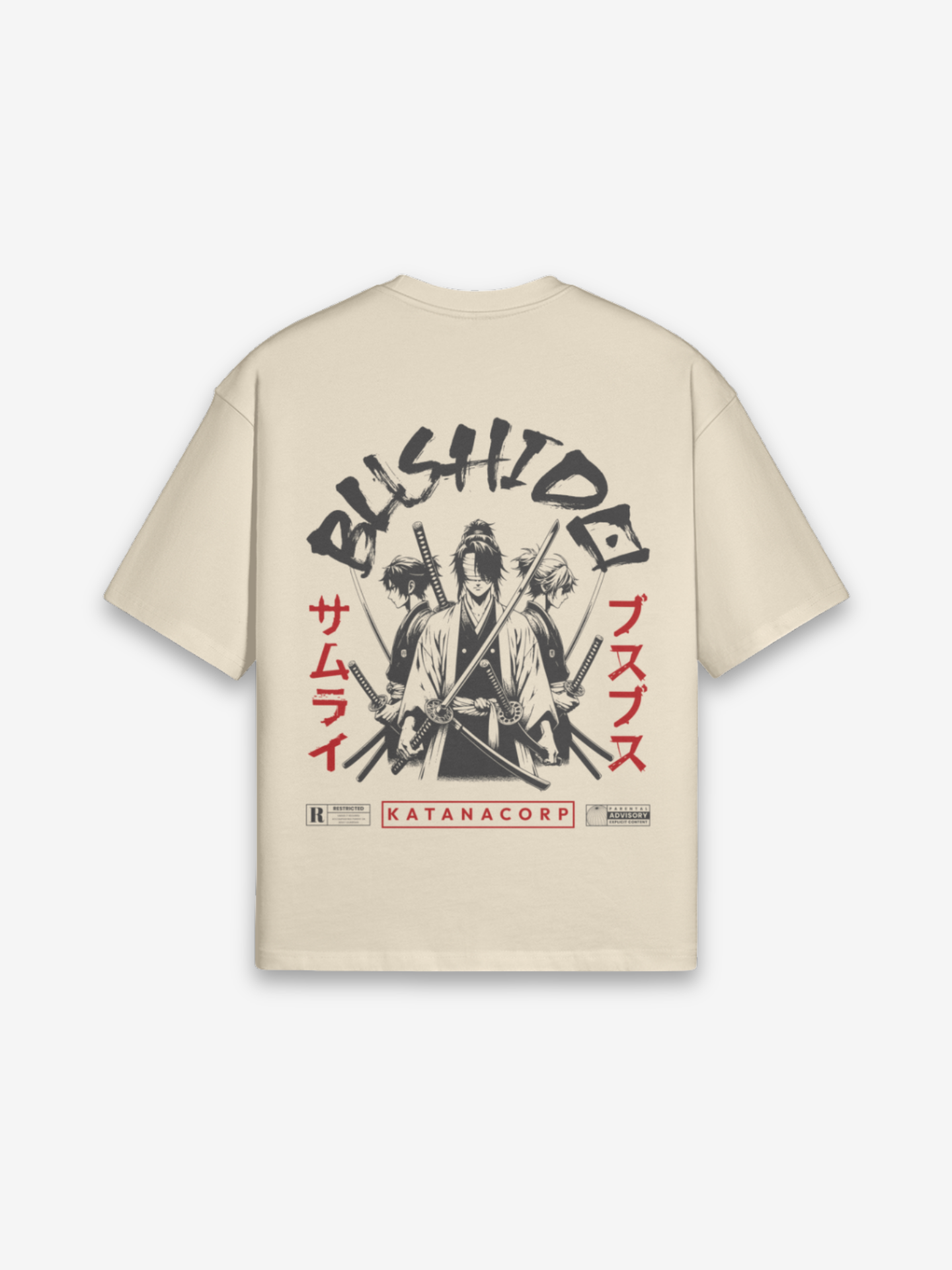 T-Shirt Bushido - retro
