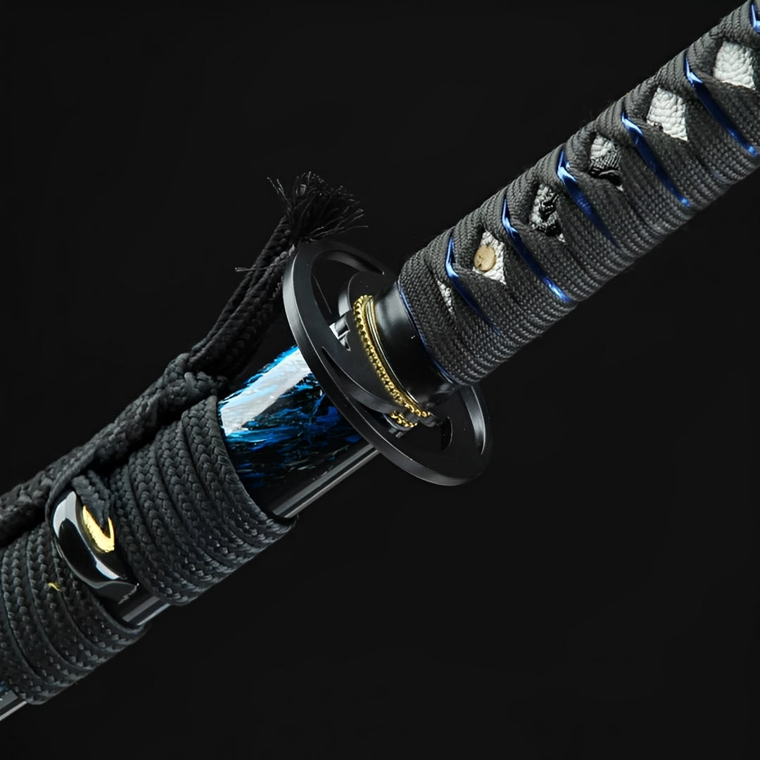 Katana Cyberpunk - dettaglio della lama