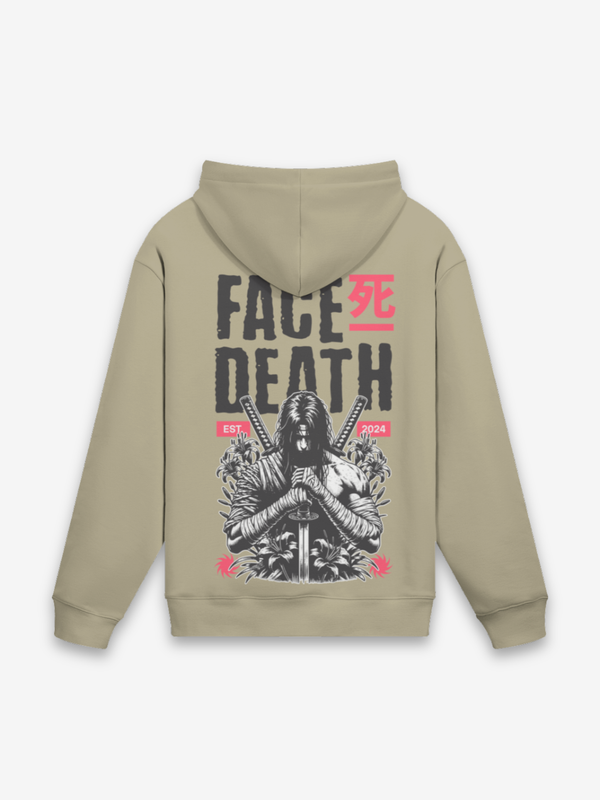 Felpa Death Face - dettaglio del design