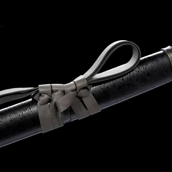 Katana Elden Ring (Acciaio Damasco & Hamon) - tsuba e finiture