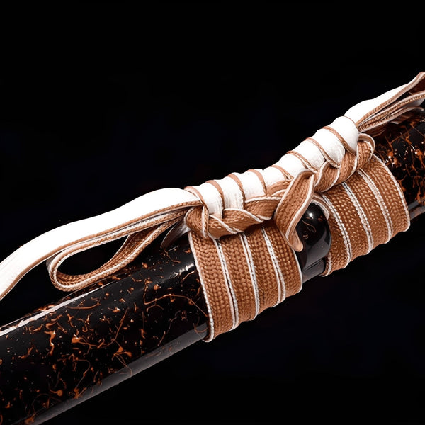 Katana Enbanaito - tsuba e finiture
