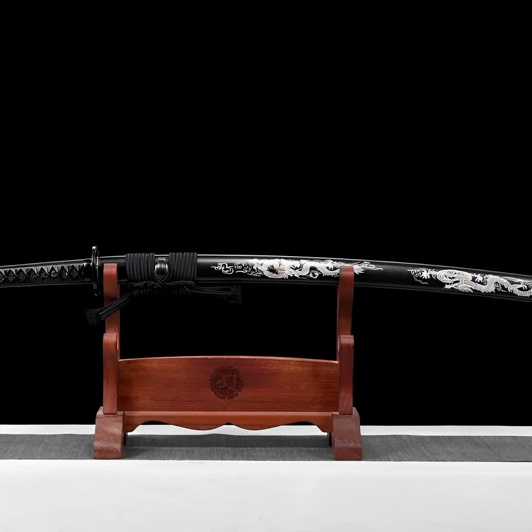 Katana Tutta Nera - dettaglio dell'incisione