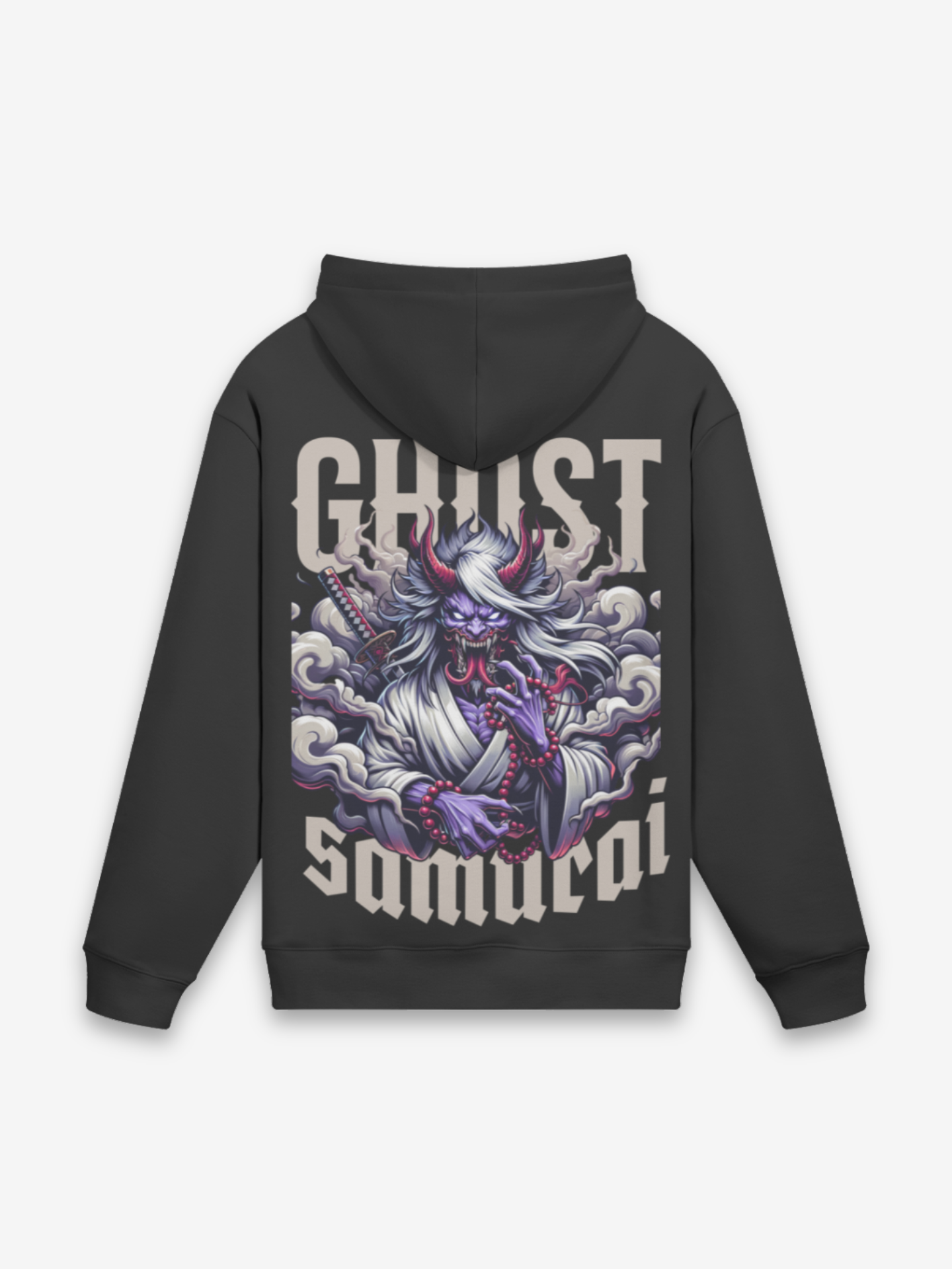 Felpa Ghost Samurai - fronte