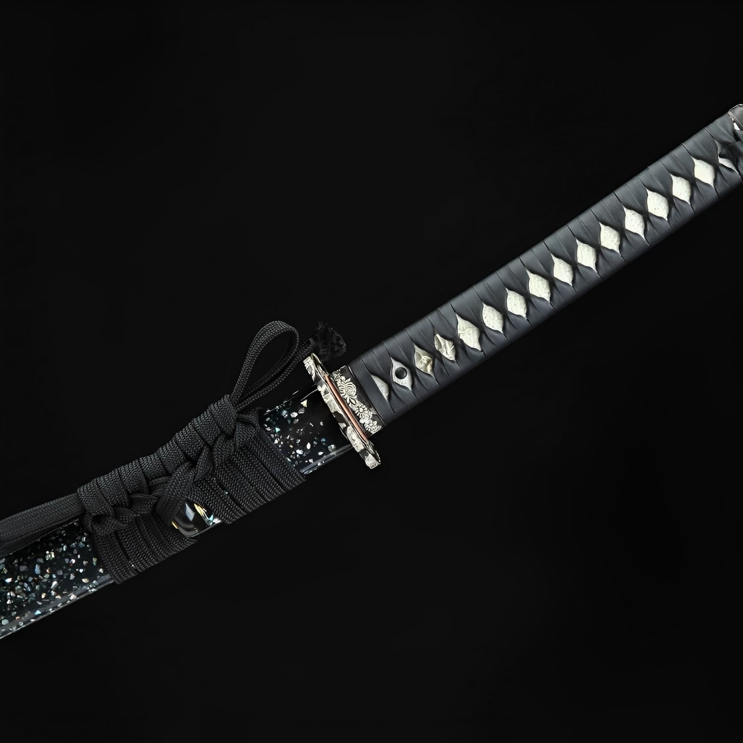 Katana Ginkai (Acciaio T10 & Hamon Autentico HITATSURA) - dettaglio