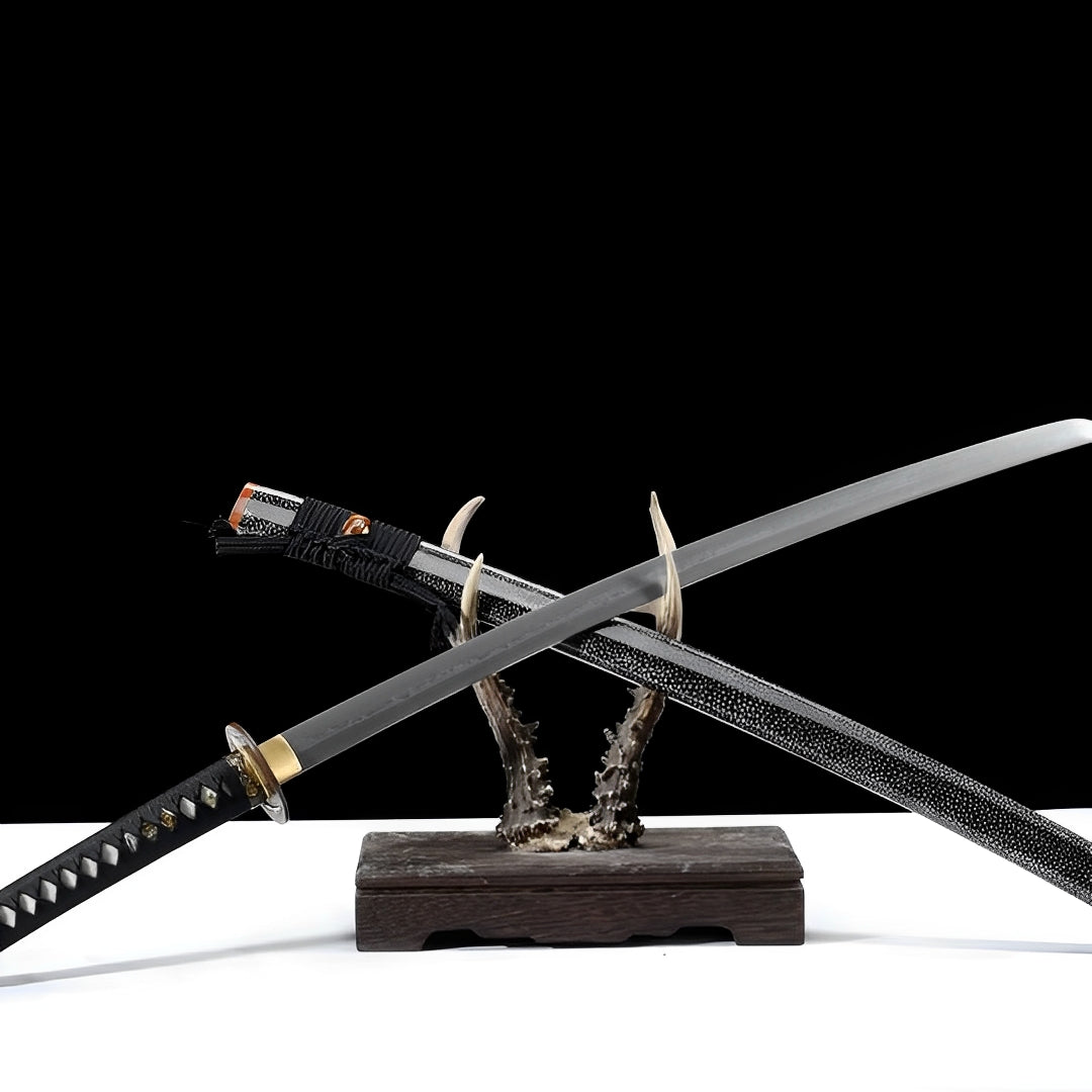 Katana Ginto (Acciaio T10 & Hamon Autentico) - dettaglio