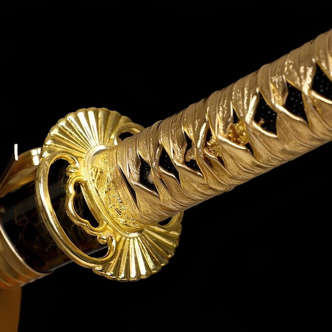 Katana Oro - tsuba e finiture