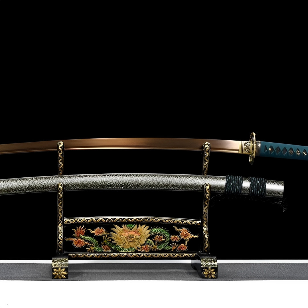 Katana Harugasumi - set completo in esposizione