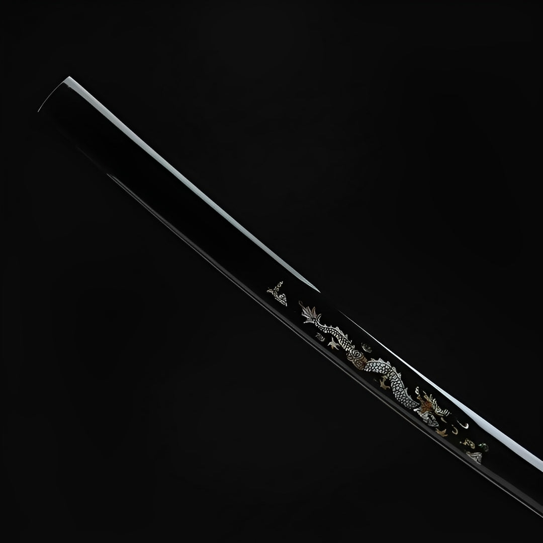 Katana Kagekuro (Acciaio Sanmai) - dettaglio