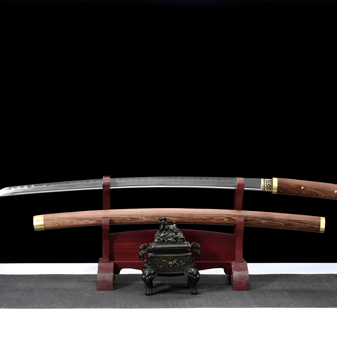 Katana di Legno - set completo in esposizione