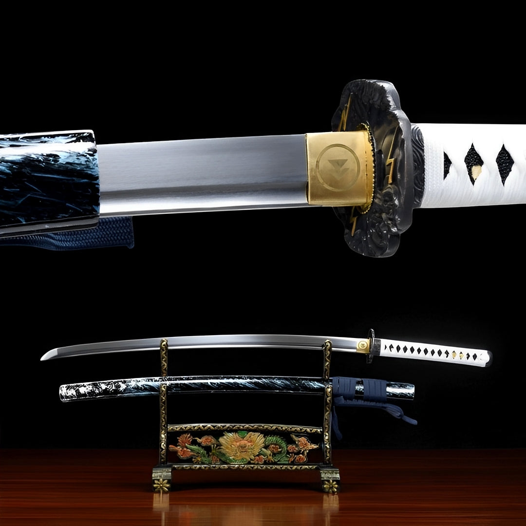 Katana Ghost of Tsushima - vista principale su supporto
