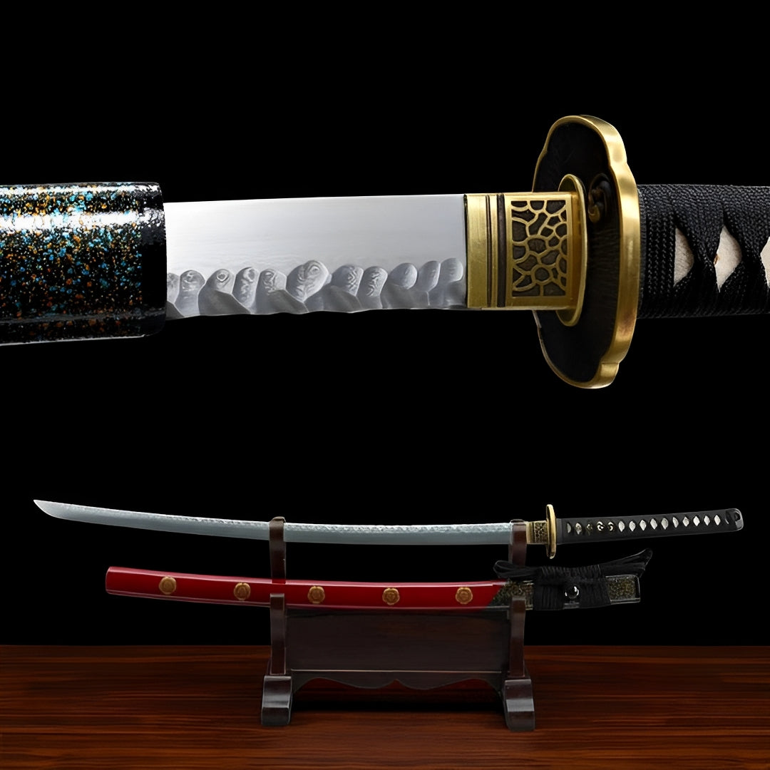 Katana Hizakura - vista principale su supporto
