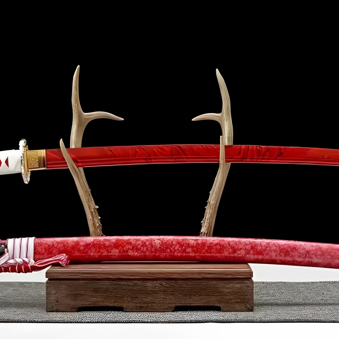Katana Lama Rossa - dettaglio dell'incisione
