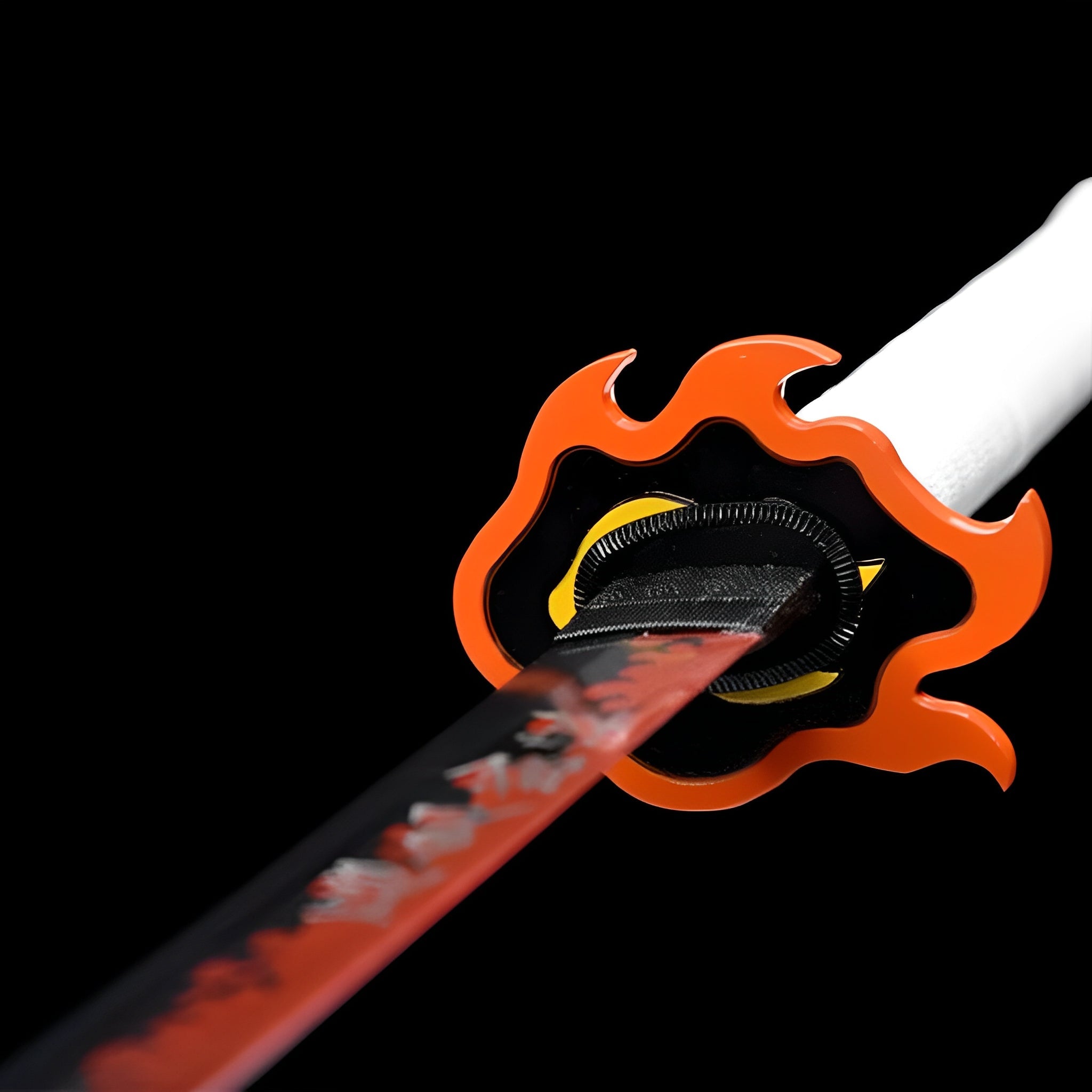 Katana Rengoku (Demon Slayer) - tsuba e finiture