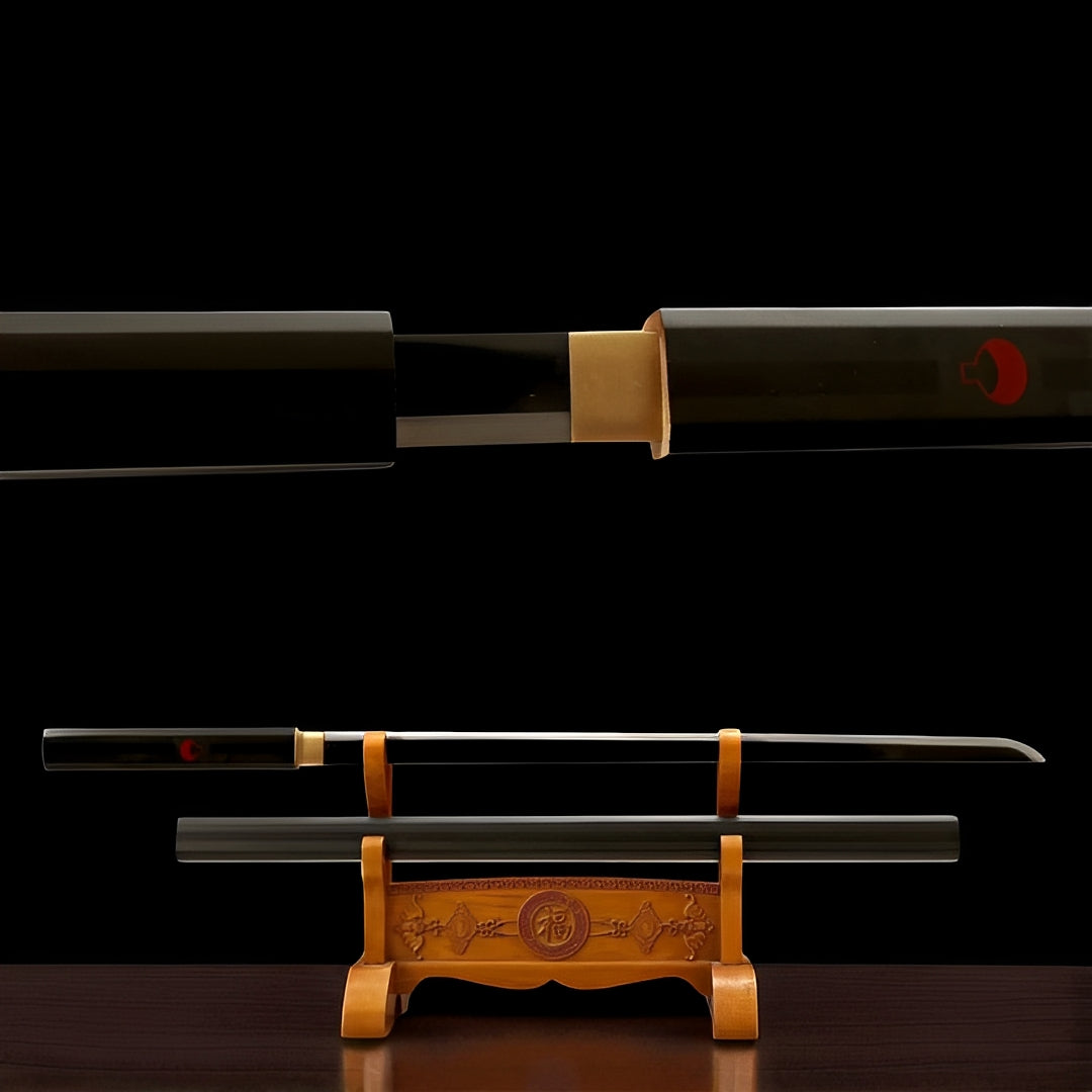 Katana Sasuke (Naruto) - vista principale su supporto