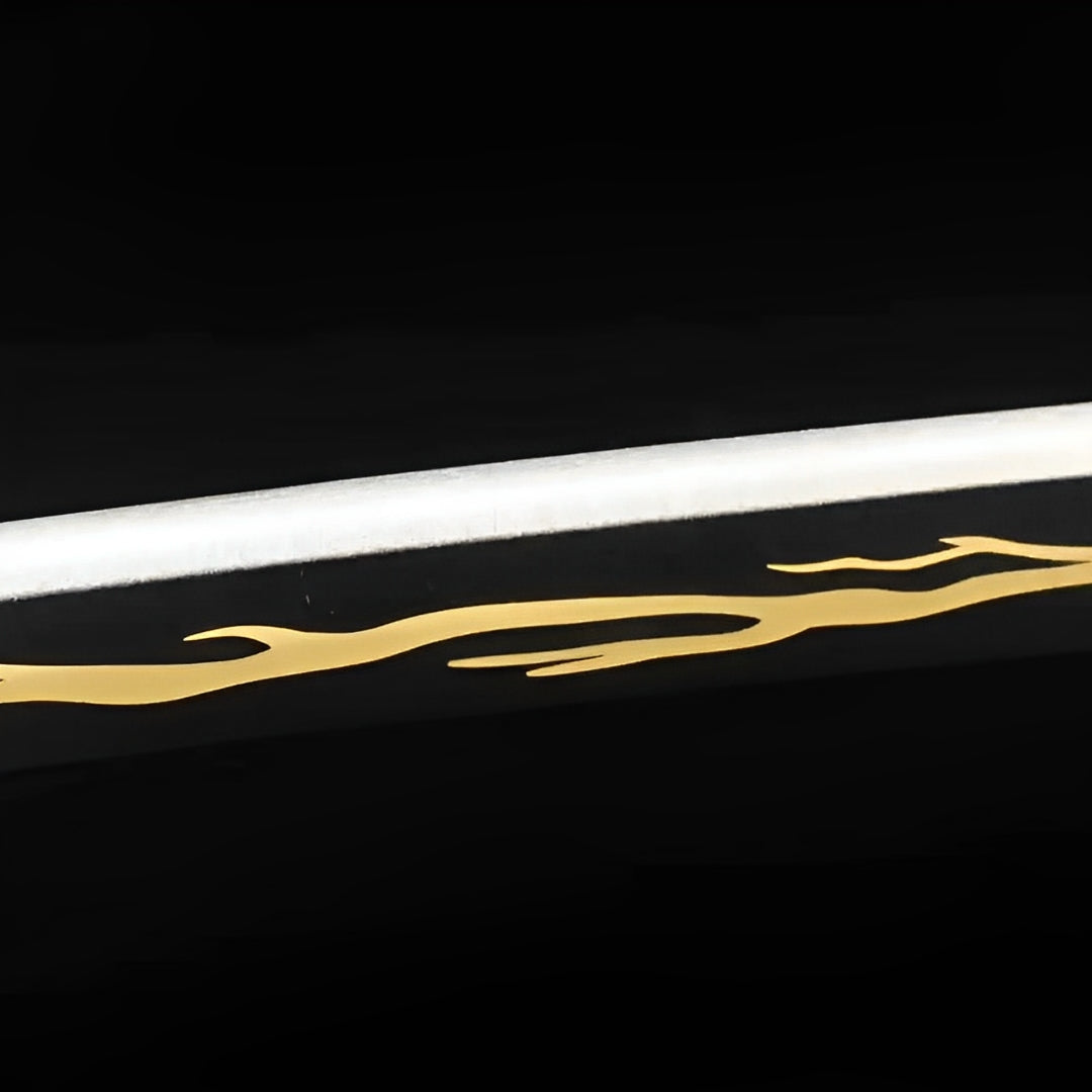 Katana Zenitsu (Demon Slayer) - tsuba e finiture