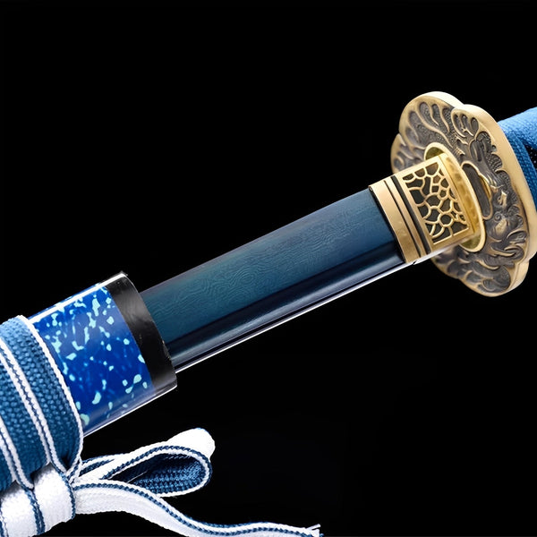Katana Kessho Sora - saya e impugnatura