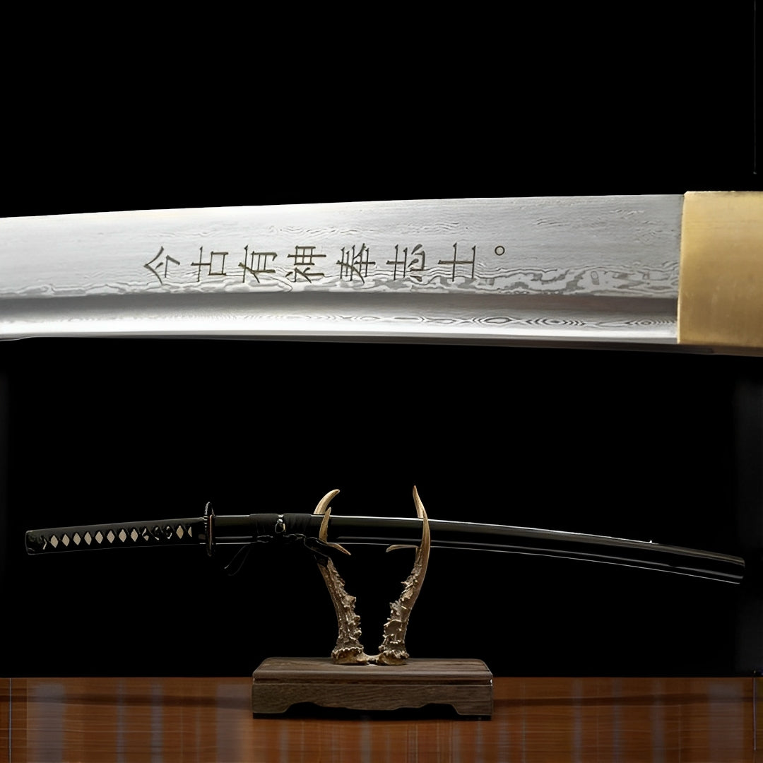 Katana Kill Bill - vista principale su supporto