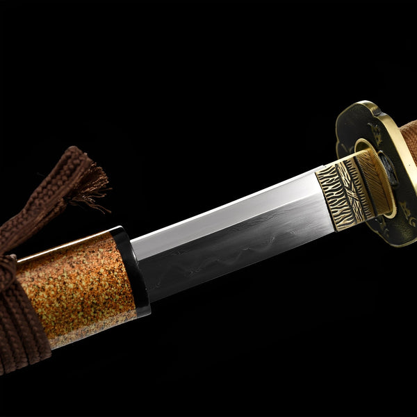 Katana Kogarashi - tsuba e finiture
