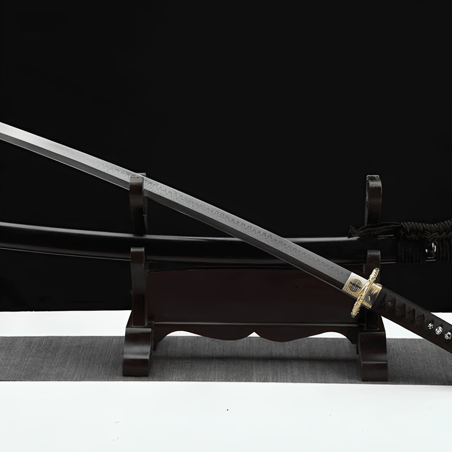 Katana Koryo Ogon - dettaglio dell'incisione