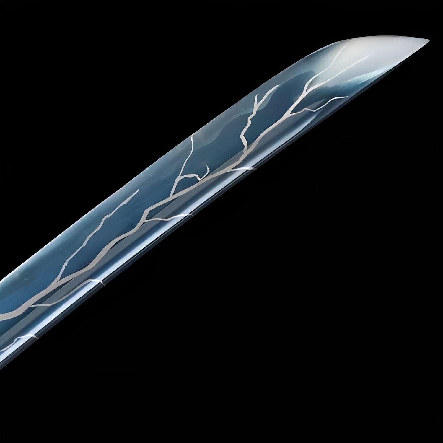 Katana Fulmine – - saya e impugnatura
