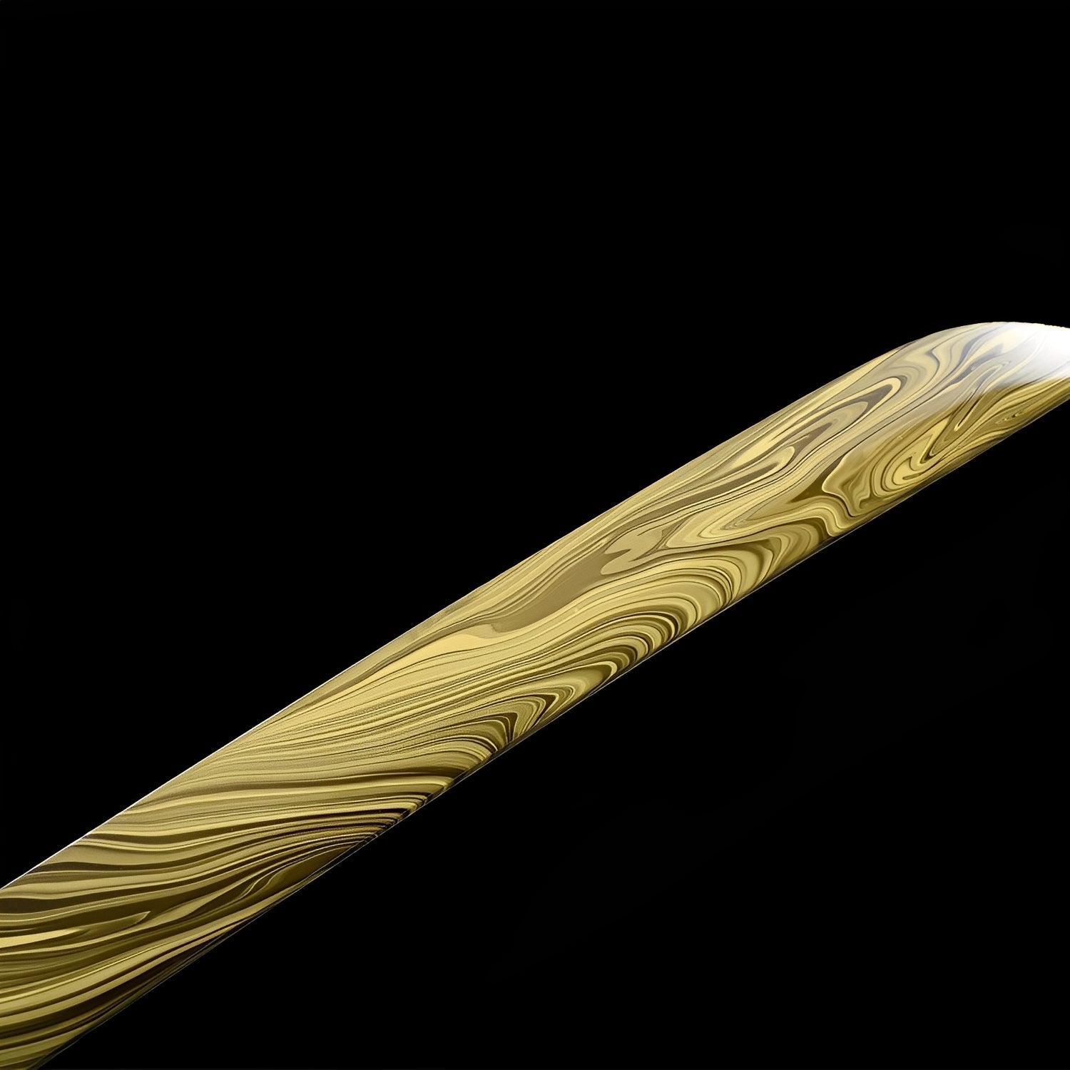 Katana Oro Fuso – - dettaglio dell'incisione