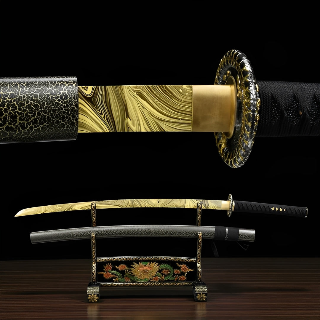 Katana Oro Fuso – - vista principale su supporto