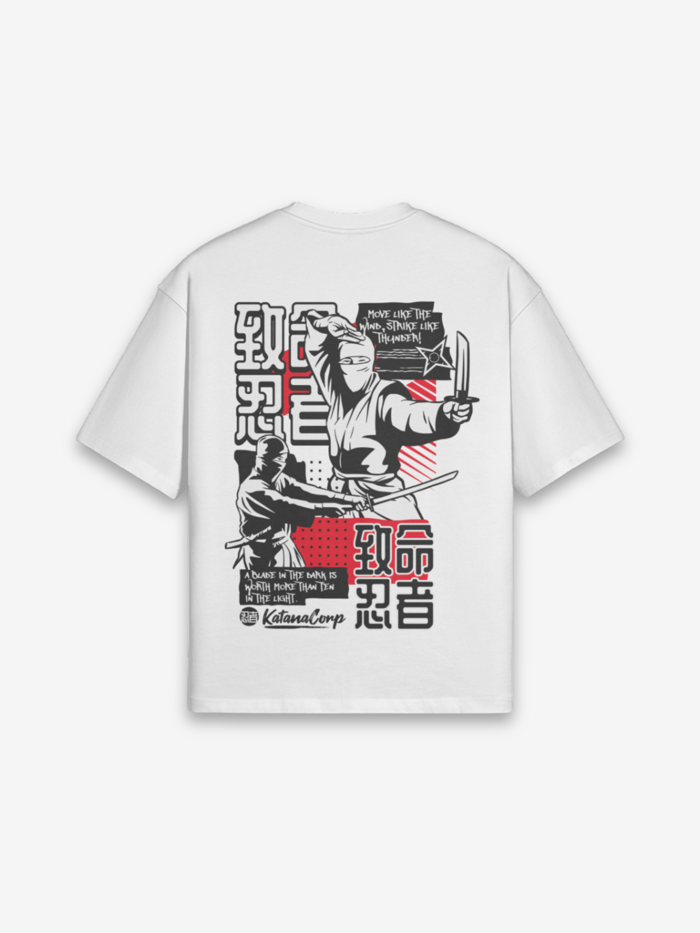T-Shirt Ninja - fronte