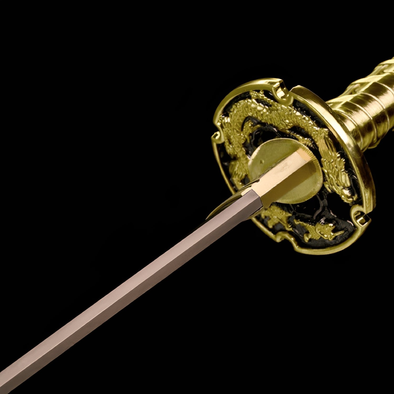 Katana Ogon Ryushi - set completo in esposizione