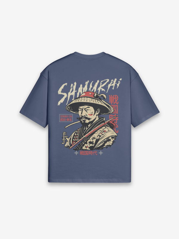 T-Shirt Old Samurai - retro