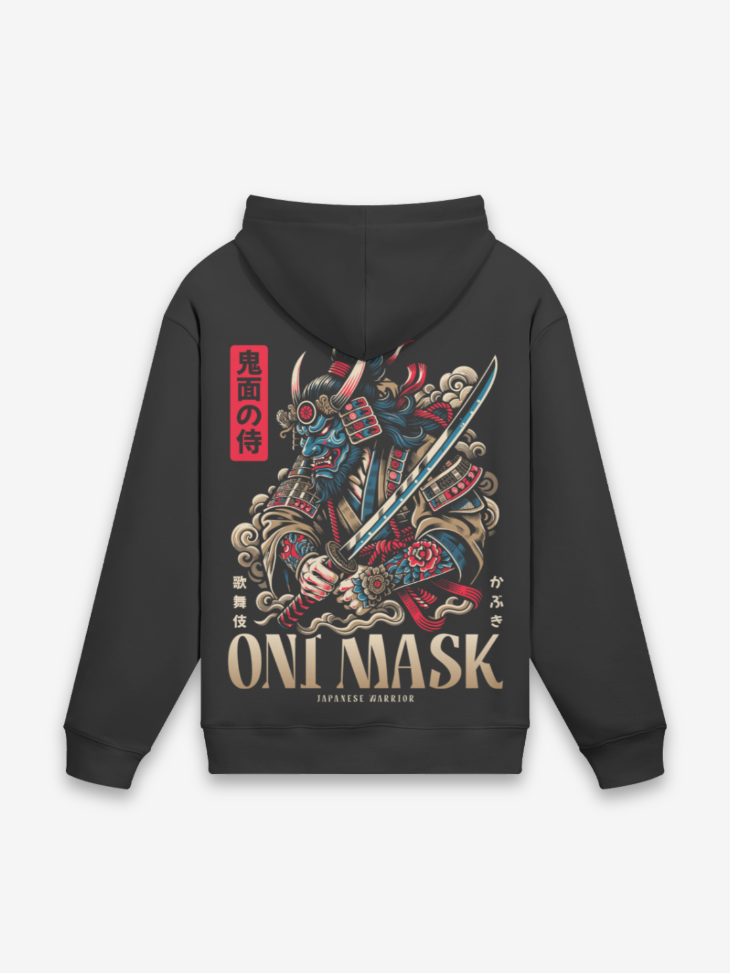 Felpa Oni Mask - fronte