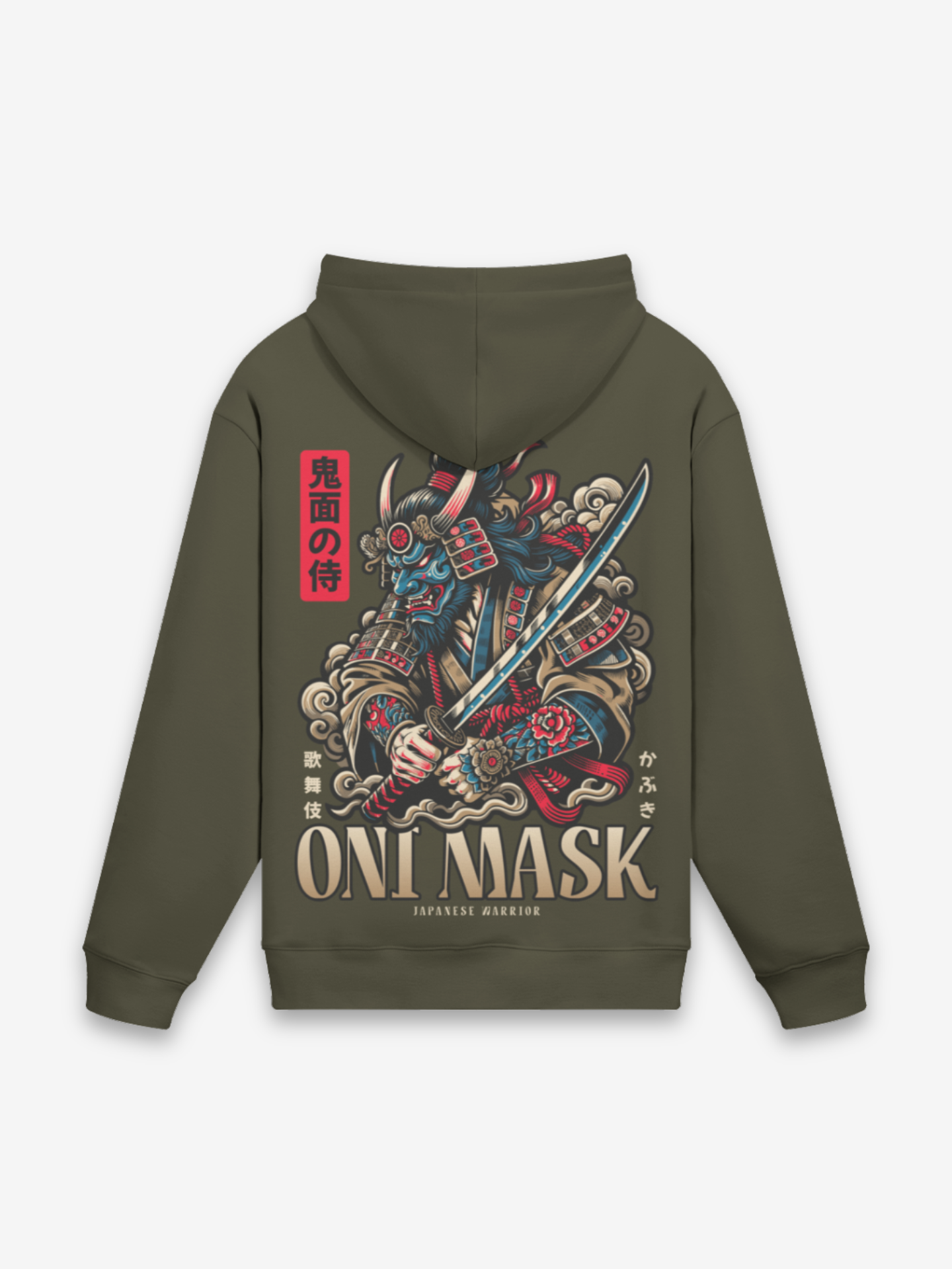Felpa Oni Mask - retro