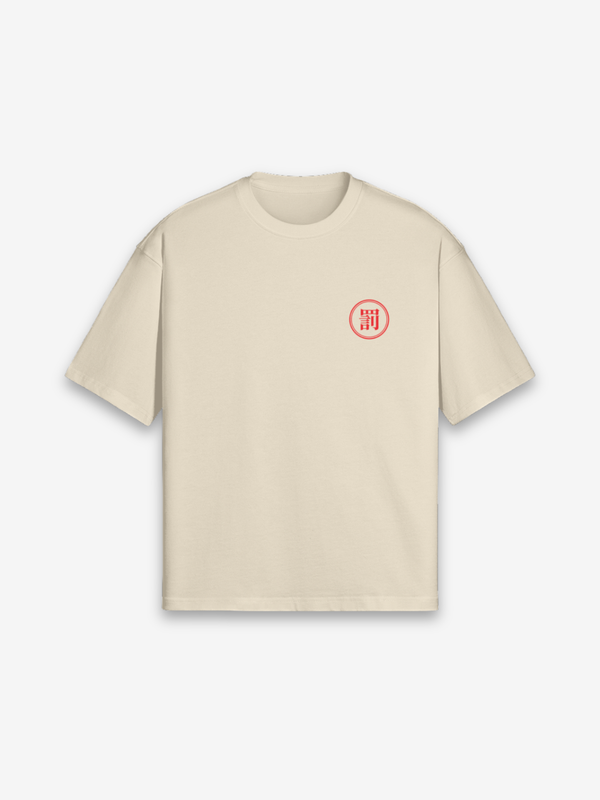 T-Shirt Punishment Samurai - dettaglio del design