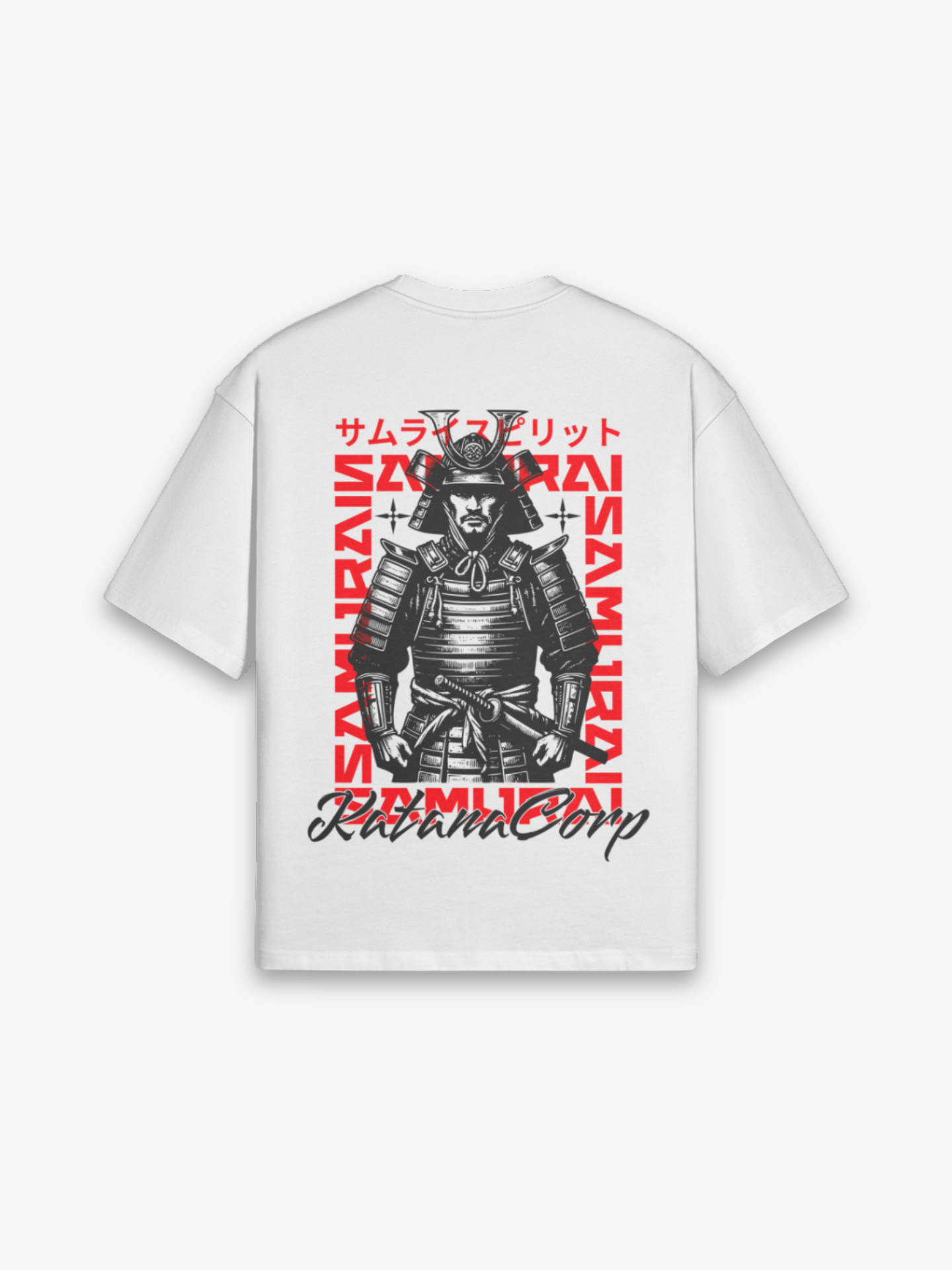 T-Shirt Samurai Corp - retro