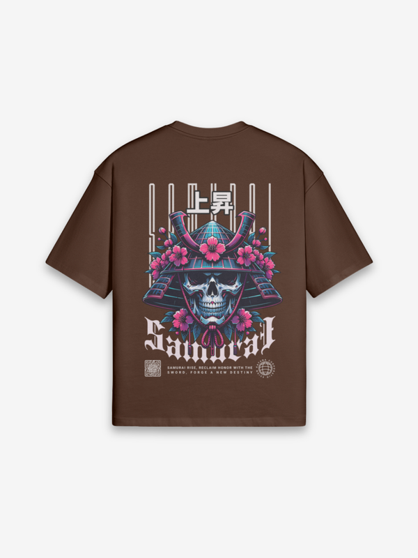 T-Shirt Samurai Head - dettaglio del design