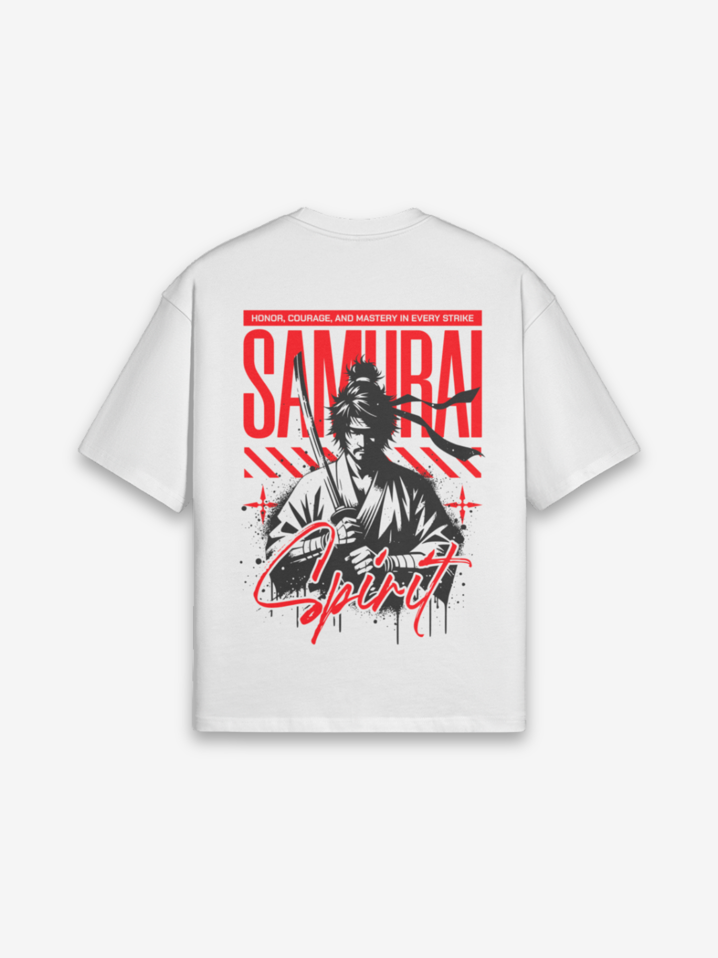 T-Shirt Samurai Spirit - fronte