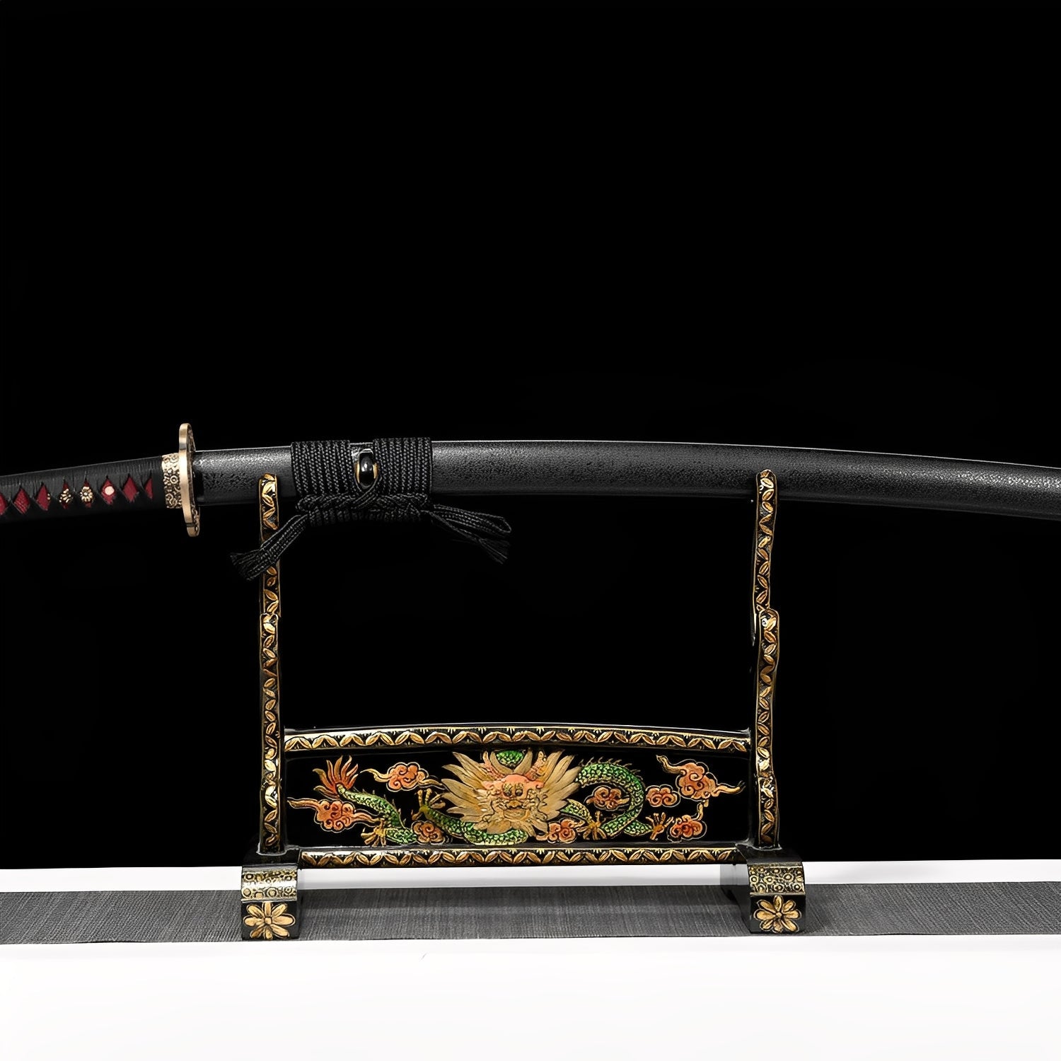 Katana Shinku Raijin - Dio del Tuono Cremisi - dettaglio
