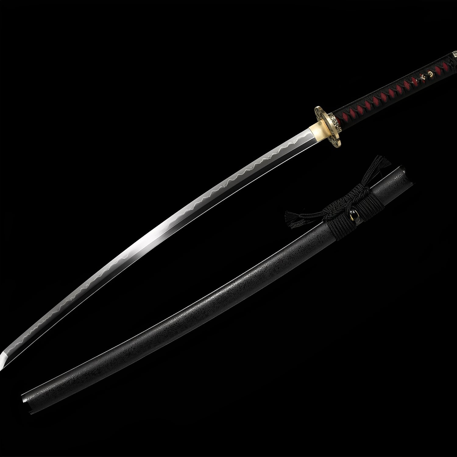 Katana Shinku Raijin - Dio del Tuono Cremisi - dettaglio