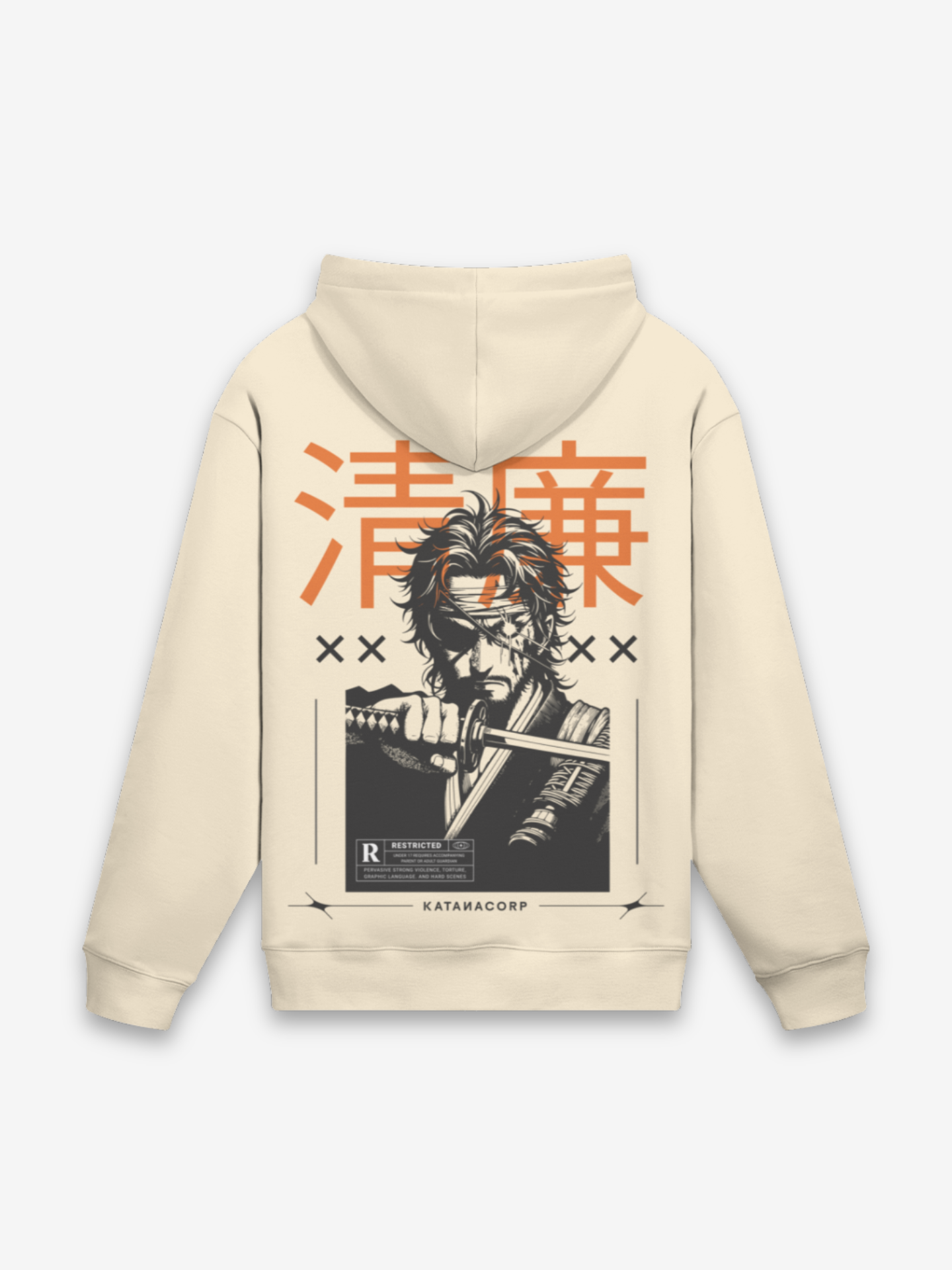 Felpa Samurai - fronte
