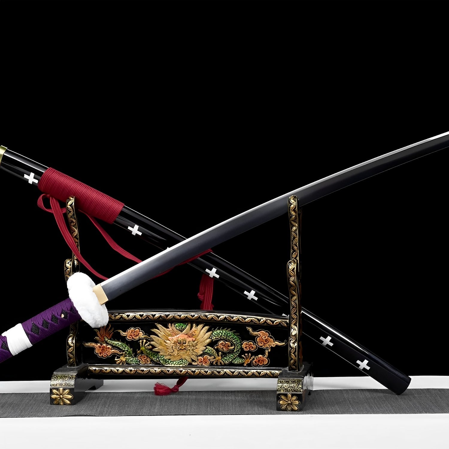 Katana Trafalgar Law (One Piece) - tsuba e finiture