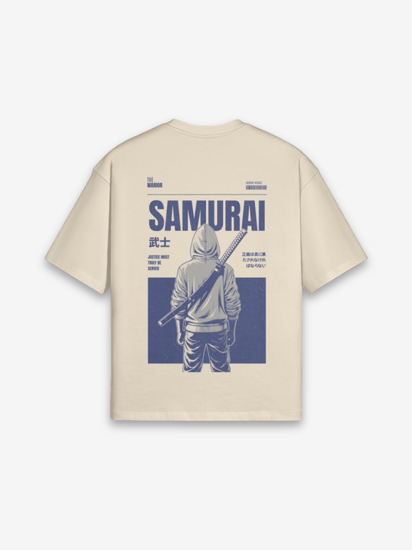 T-Shirt Vintage Samurai - retro