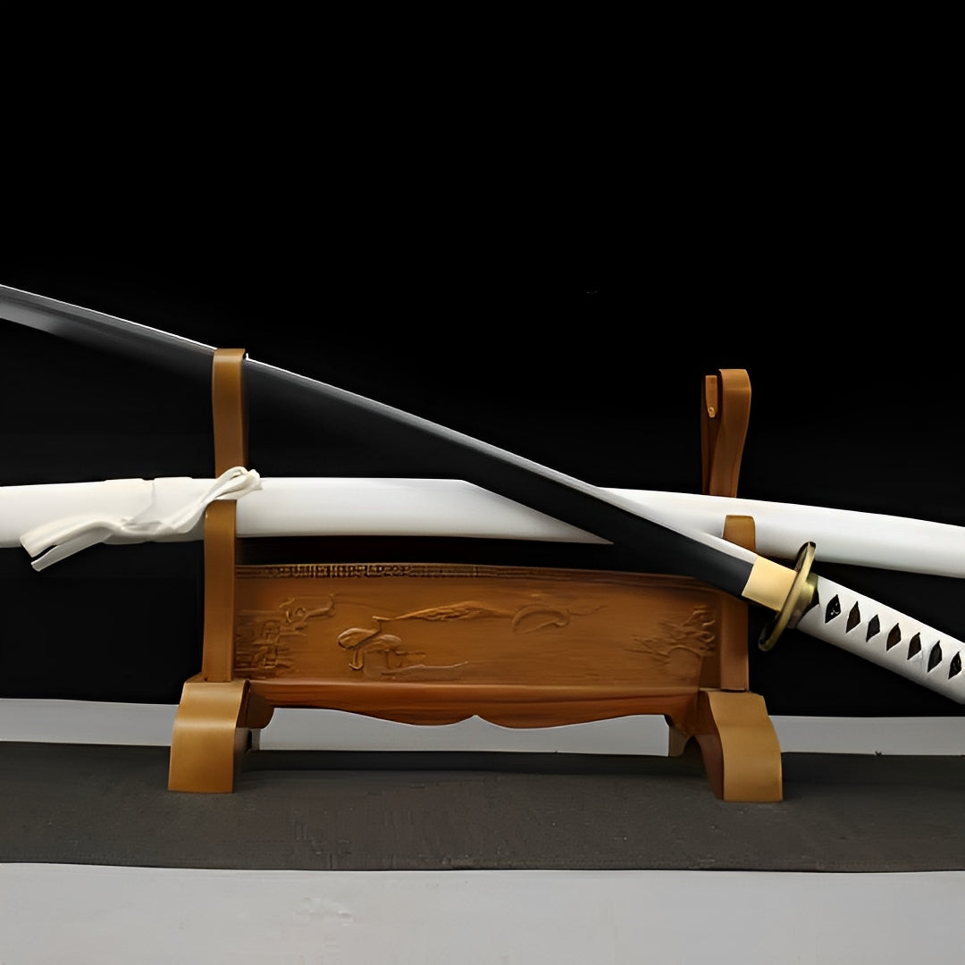 Katana Wado Ichimonji (One Piece) - set completo in esposizione