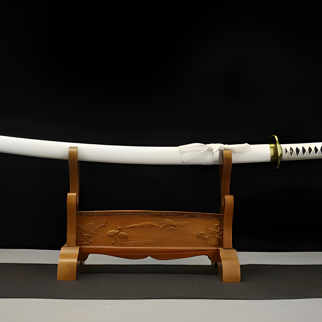 Katana Wado Ichimonji (One Piece) - dettaglio dell'incisione