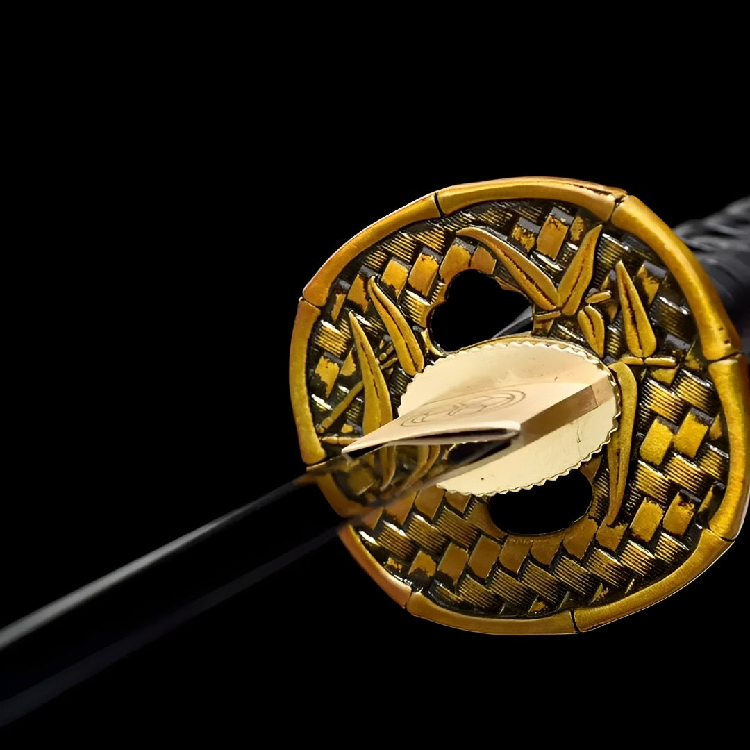 Wakizashi Kurohana (Acciaio al Carbonio) - dettaglio aggiuntivo
