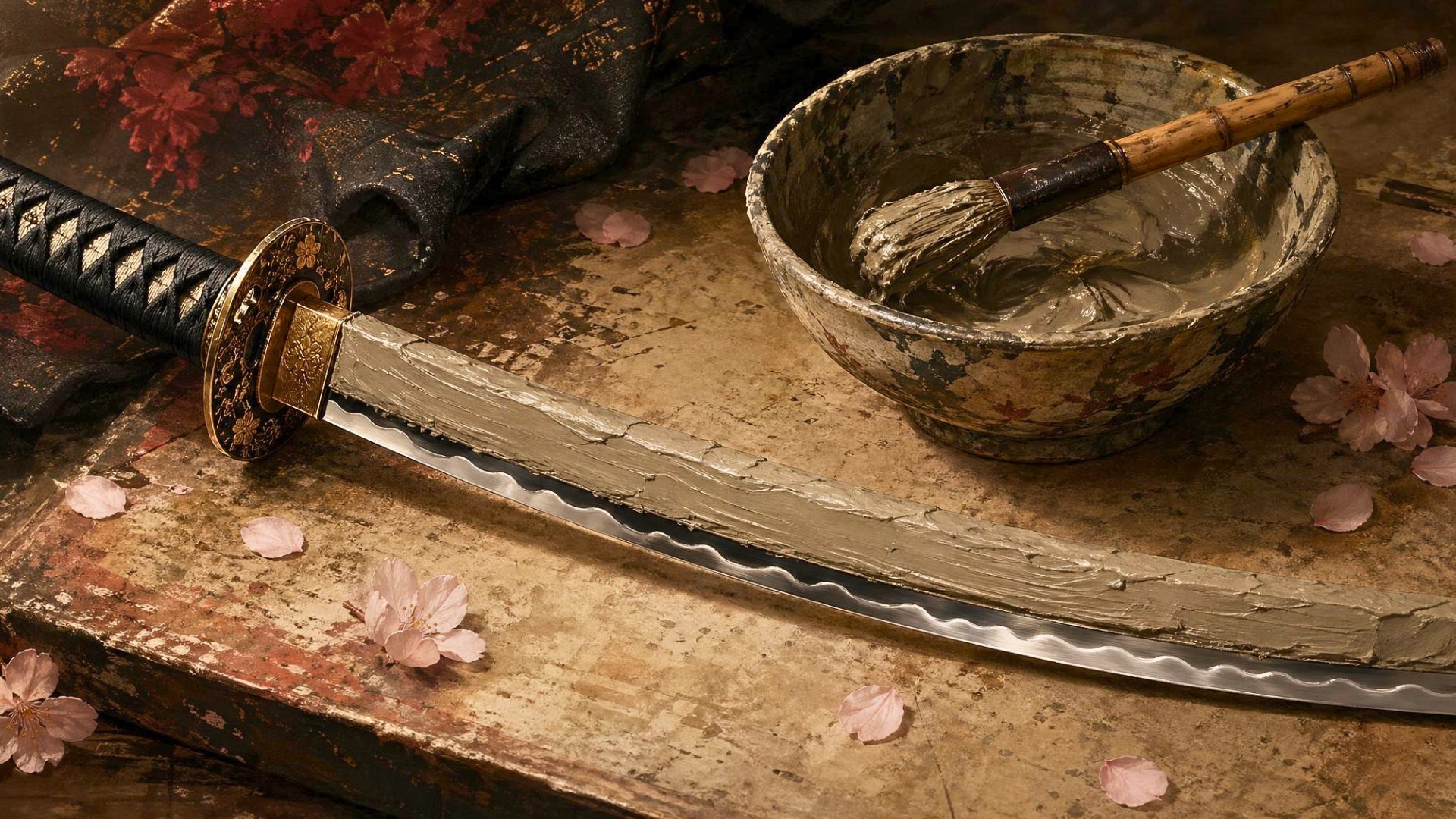 Katana Temprata in Argilla la Tecnica Millenaria Spiegata