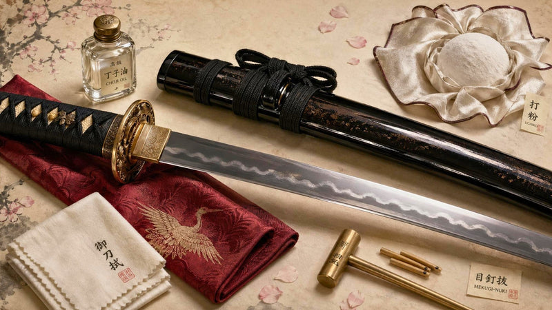 Manutenzione e Cura della Katana: La Guida Completa