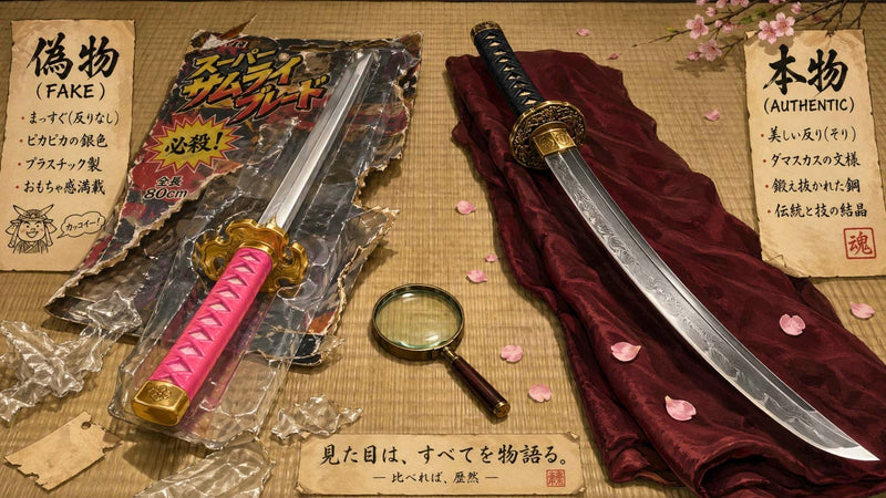 Come Riconoscere una Katana Falsa: 8 Segnali da Conoscere