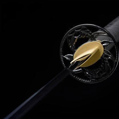 Katana Spirito Azzurro – - dettaglio dell'incisione