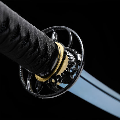 Katana Spirito Azzurro – - dettaglio della lama